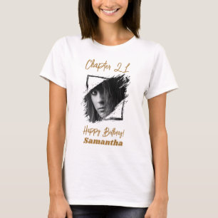 Photo name 21st birthday T-Shirt