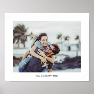 Photo, Name and Date Poster