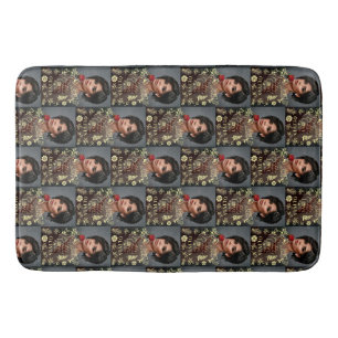 Photo Name Birthday I Love You For Family Friends Bath Mat