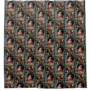Photo Name Birthday I Love You For Family Friends Shower Curtain