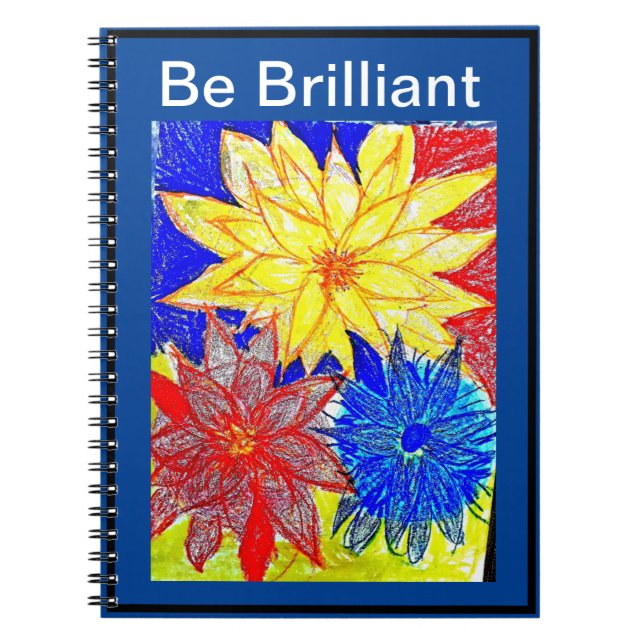 Photo Notebook  Be Brilliant (Front)
