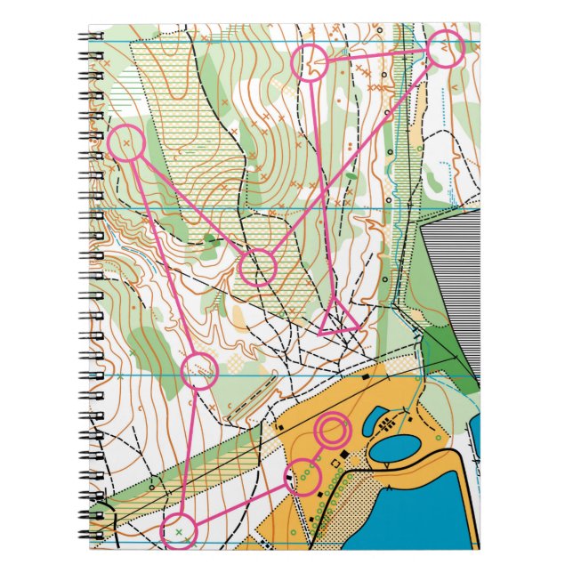 Photo notebook - Orienteering map (Front)