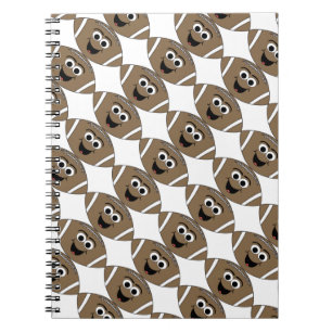 Photo Notebook/Smiling Football Notebook