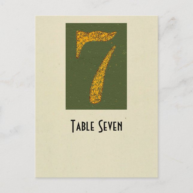 Photo Number 7 Postcard (Front)