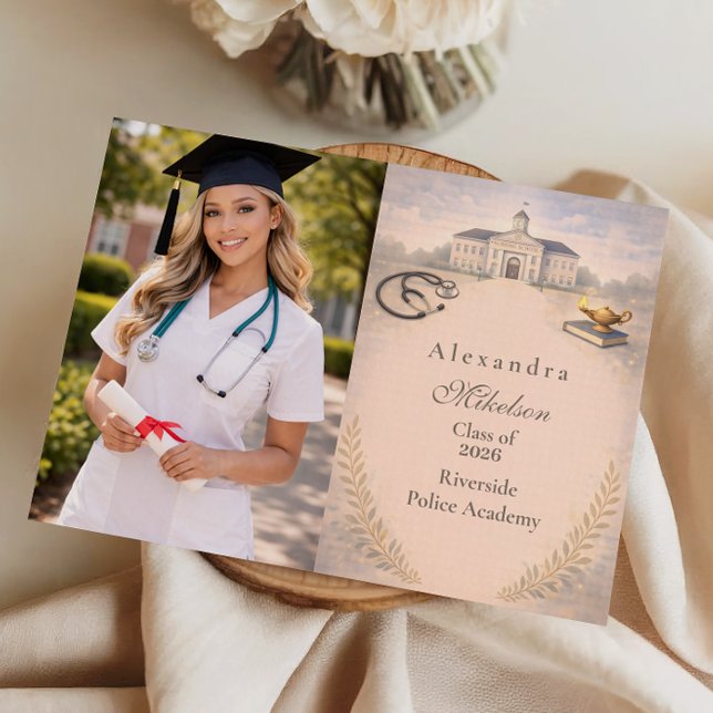 Photo Nurse Pinning Ceremony Graduation Announcement (Creator Uploaded)