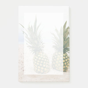 Photo of 2 Pineapples on a Beach Post-it Notes