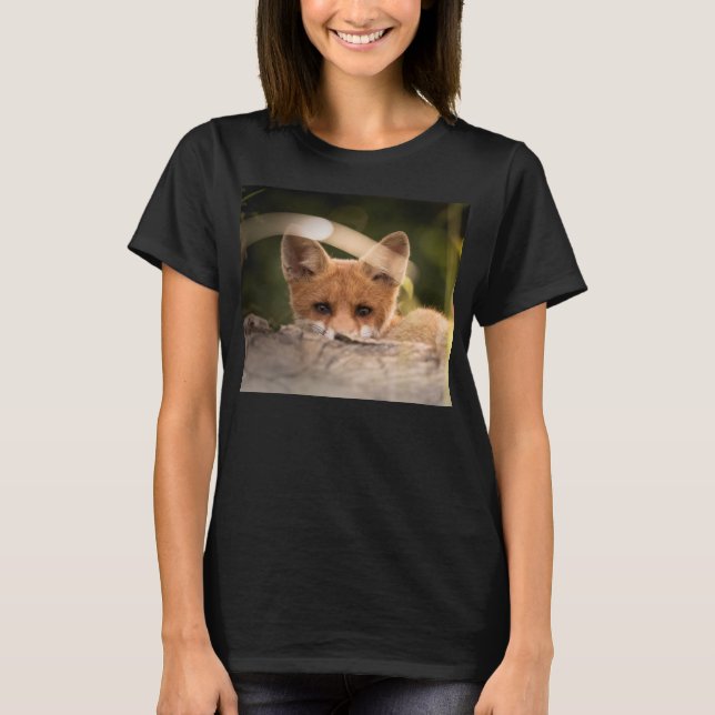 Photo of a Cute Little Orange Fox T-Shirt (Front)