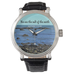 Photo of Atlantic Ocean Bible Verse Encouragement Watch