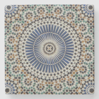 Photo of beautiful Moroccan mosaic tile Stone Coaster