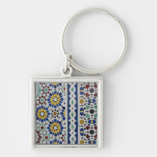 photo of beautiful Moroccan mosaic tiles Key Ring