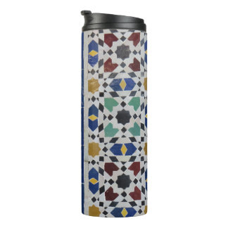 photo of beautiful Moroccan mosaic tiles Thermal Tumbler