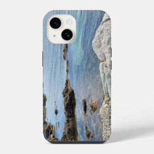 Photo of Blue Ocean Shore Nature's Outdoor Beauty iPhone 14 Case