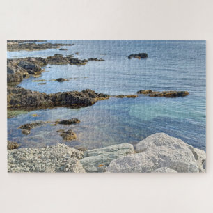 Photo of Blue Ocean Shore Nature's Outdoor Beauty Jigsaw Puzzle