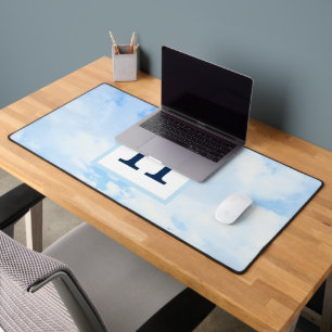 Photo of Blue Sky Elegant Single Initial Desk Mat