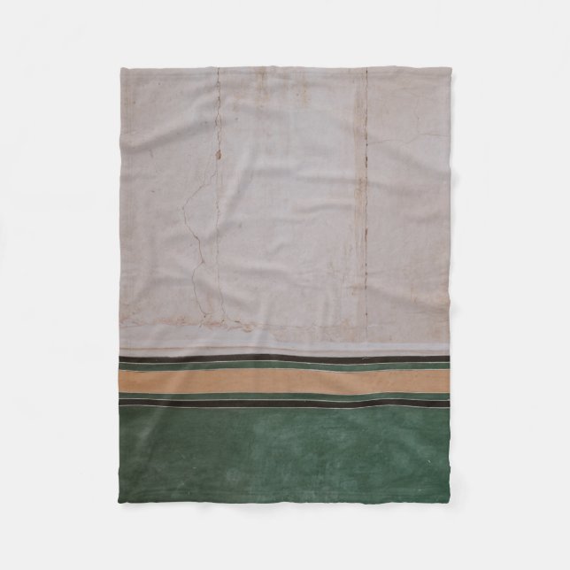 Photo of brown concrete pavement fleece blanket (Front)