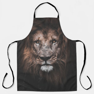 PHOTO OF BROWN LION APRON