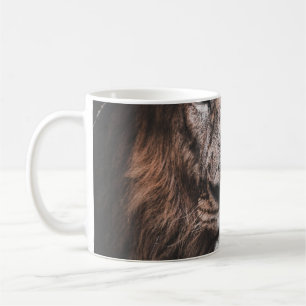 PHOTO OF BROWN LION COFFEE MUG