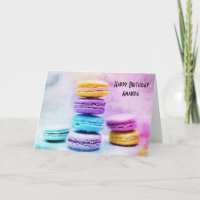 Photo of Colourful Macarons Birthday