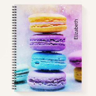  Photo of Colourful Macarons Notebook