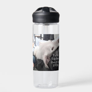 Photo of Cute Dog Best Dad and Pal Ever Water Bottle