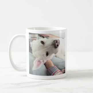 Photo of Cute Dog Best Dad Pal Ever Blue Denim Coffee Mug