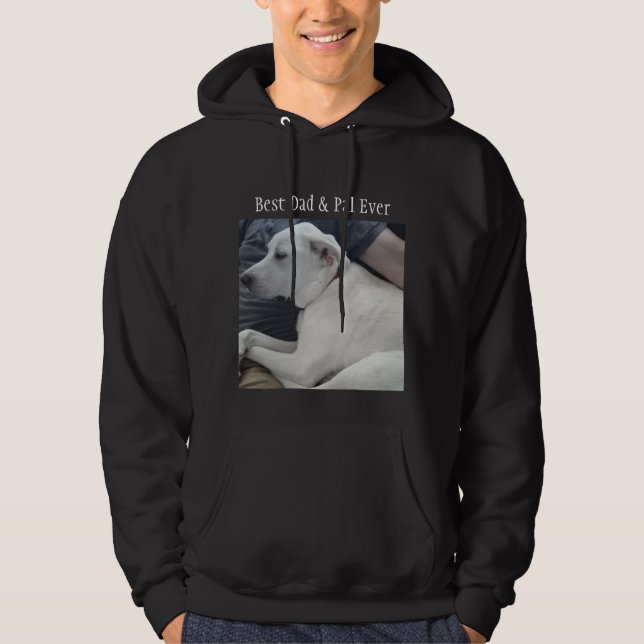 Photo of Cute Dog with Best Pal Ever Hoodie (Front)