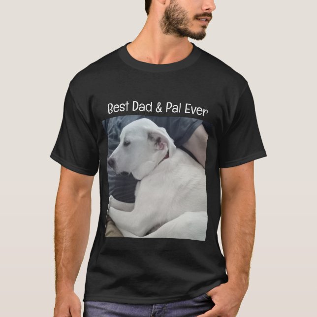 Photo of Cute Dog with Best Pal Ever T-Shirt (Front)
