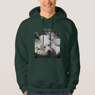 Photo of Cute Labrador Retriever Mix Dog With Dad Hoodie