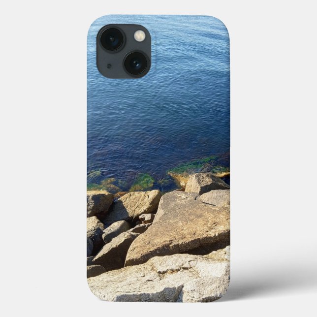 Photo of Deep Blue Atlantic Ocean Rocky Cliff Case-Mate iPhone Case (Back)