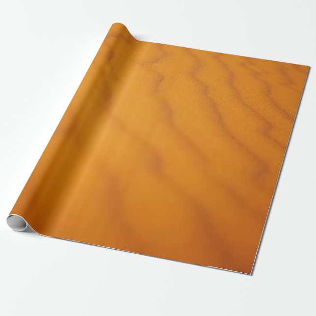 Photo of desert wrapping paper (Unrolled)