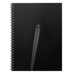 PHOTO OF FIGHTER JET NOTEBOOK