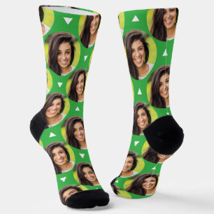 Photo of Girlfriend for Boyfriend Fun Kelly Green Socks