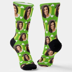 Photo of Girlfriend For Boyfriend Green Socks