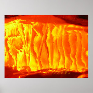 Photo of glass poster