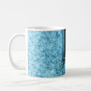Photo of green grasses near tiles coffee mug