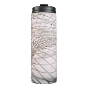 Photo of grey net thermal tumbler