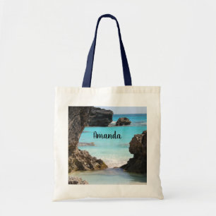 Photo of Island Coast & Tropical Sea Tote Bag