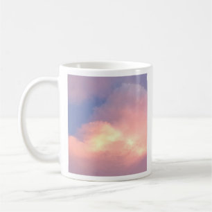 Photo of Pink Sky After Summer Rain Storm Coffee Mug