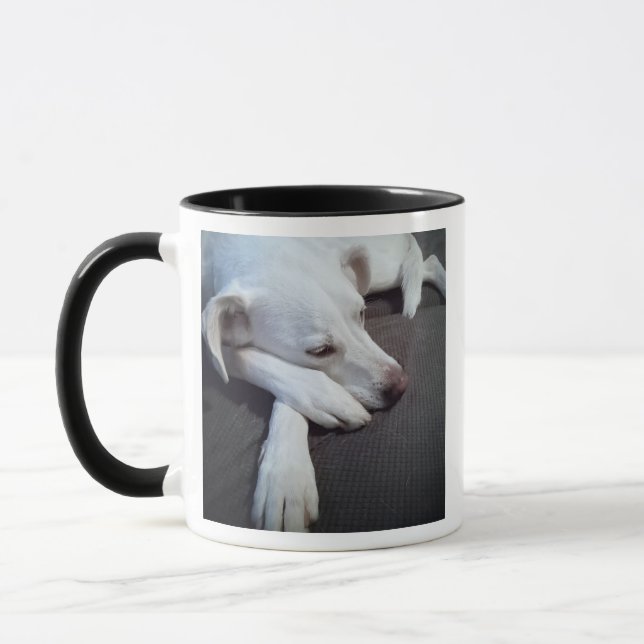 Photo of Sleeping Dog Speedy Recovery Get Well Mug (Left)