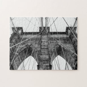 Photo of the Brooklyn Bridge in NYC Jigsaw Puzzle
