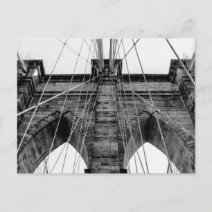 Photo of the Brooklyn Bridge in NYC Postcard