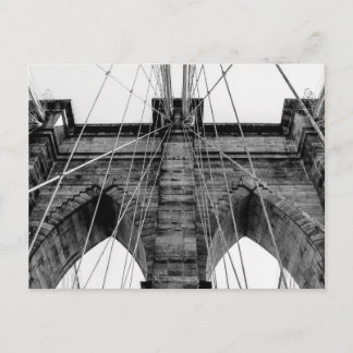 Photo of the Brooklyn Bridge in NYC Postcard