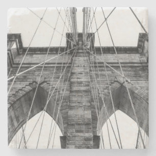 Photo of the Brooklyn Bridge in NYC Stone Coaster