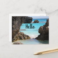 Photo of Tropical Island Coast & Sea Hello