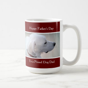 Photo of White Labrador Retriever Mix Cute Profile Coffee Mug