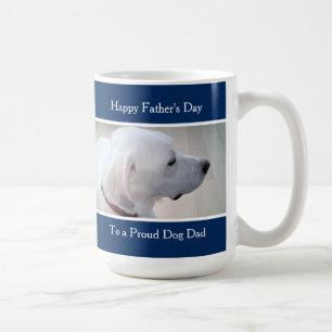 Photo of White Labrador Retriever Mix Cute Profile Coffee Mug