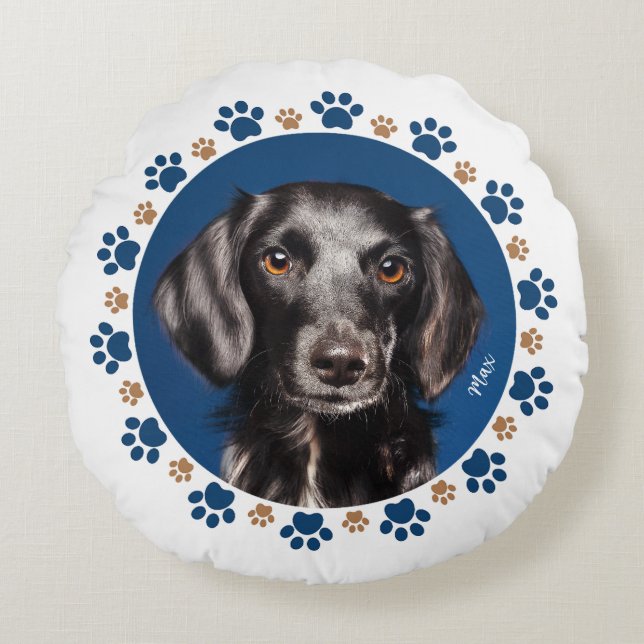 Photo of your pets | round cushion (Front)