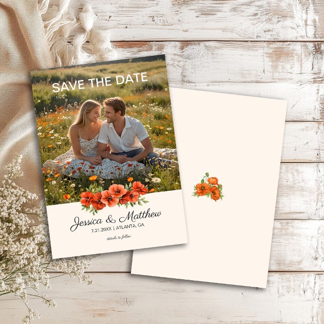 Photo Orange Poppies Wedding Script (Creator Uploaded)