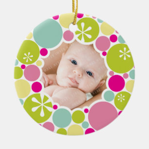 PHOTO ORNAMENT :: bauble wreath 1