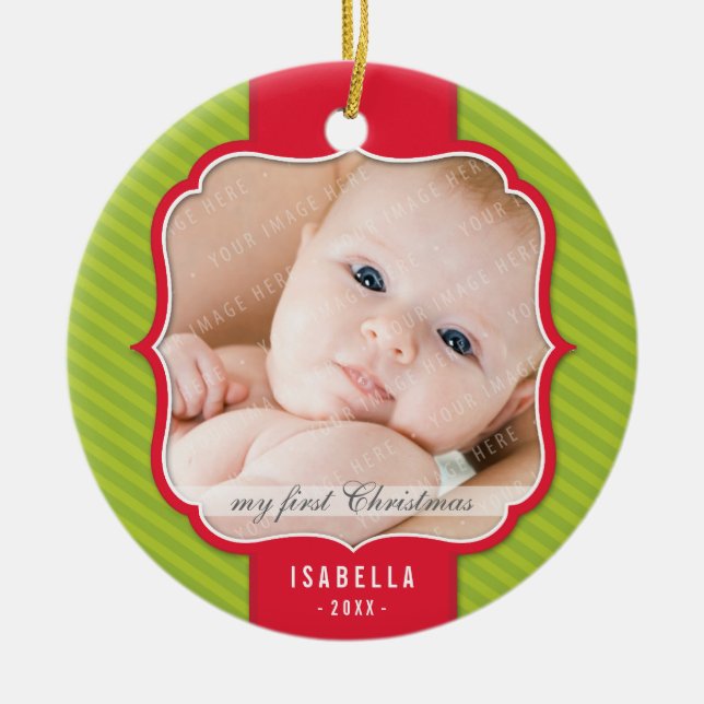 PHOTO ORNAMENT :: lapel design 2 (Front)